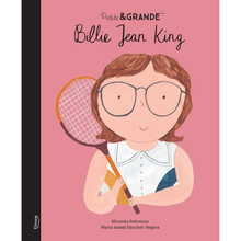  Livre pour enfants Petite & Grande Billie Jean King Kimane éditions – histoire de la championne de tennis engagée pour l’égalité