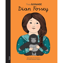  Livre pour enfants Petite & Grande Dian Fossey Kimane éditions – histoire vraie de la scientifique défenseuse des gorilles et de la nature