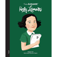  Livre pour enfants Petite & Grande Hedy Lamarr Kimane éditions – histoire de l’actrice et inventrice à l’origine du Wi-Fi