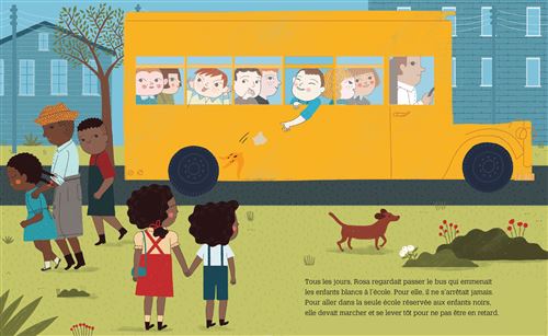 Livre pour enfants Petite & Grande Rosa Parks Kimane éditions – histoire de la militante pour les droits civiques