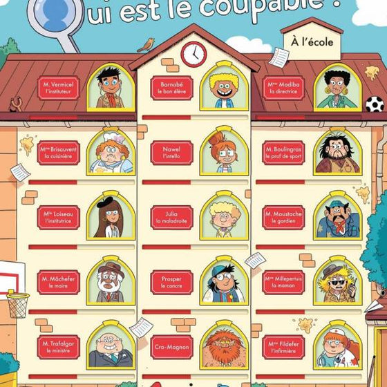 Livre "Qui est le coupable ? A l'école", éditions Bayard