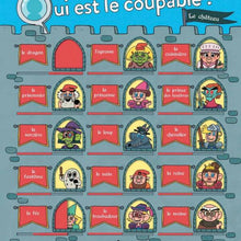  Livre "Qui est le coupable ? Au château", éditions Bayard.