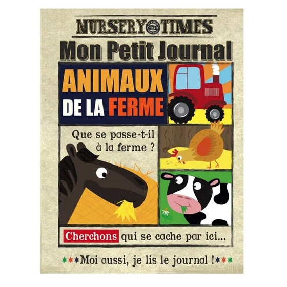 Livre en tissu, La ferme, Crinkly.