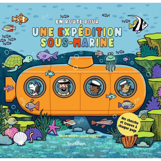 Livre En route pour une expédition sous-marine Tourbillon.