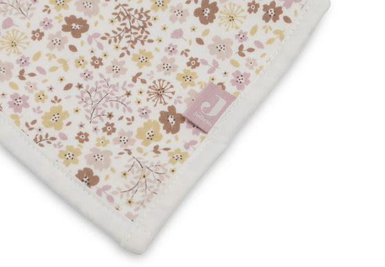 Lot de 2 bavoirs bandanas Jollein motif Flower Fairies – bavoirs bébé en coton doux et absorbant