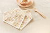 Lot de 2 bavoirs bandanas Jollein motif Flower Fairies – bavoirs bébé en coton doux et absorbant