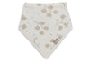 Lot de 2 bavoirs bandanas en coton Jollein motif Leafy Dreams – bavoirs bébé doux et pratiques