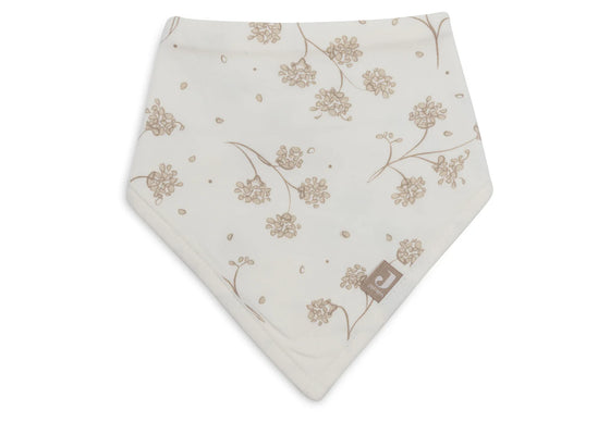 Lot de 2 bavoirs bandanas en coton Jollein motif Leafy Dreams – bavoirs bébé doux et pratiques