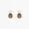 Lot de 2 charms coccinelles pour bijoux Mrs Ertha