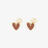 Lot de 2 charms cœurs pour bijoux Mrs Ertha