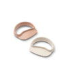 Lot de 2 coupe-aliments enfant Liewood Pale Tuscany Sandy dès 18 mois