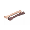 Lot de 2 cuillères bébé en silicone Lili blush et prune The Cotton Cloud