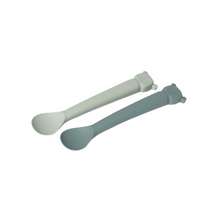  Lot de 2 cuillères bébé en silicone Lili ocean et iceberg The Cotton Cloud