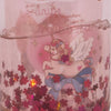 Lot de 2 gobelets roses à paillettes motif licorne ailée Konges Slojd
