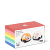 Lot de deux voitures à friction pour bébé en forme de chat et de souris – Tiger Tribe