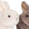 Lot de 3 bébés lapins en peluche avec panier - Konges Slojd