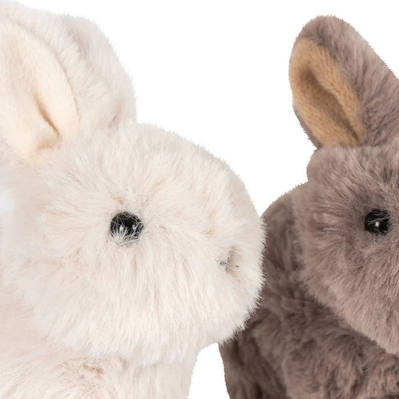 Lot de 3 bébés lapins en peluche avec panier - Konges Slojd