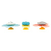 Lot de 3 spinners animaux ventouse pour bébé – Tiger Tribe