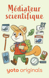 Lot 8 cartes audio Yoto métiers enfants animaux reporter scientifique fermier éducatif dès 5 ans
