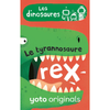 Lot cartes audio Yoto dinosaures enfant T rex tricératops éducatif dès 5 ans sans écran