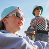 lunettes soleil enfant cristal bleu Ki ET LA UV400 protection yeux bébé enfant tendance