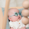 Lunettes de soleil Ourson incassables et made in France KI ET LA pour bébé.