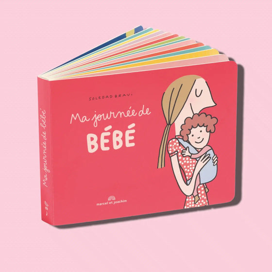 Livre Ma journée de bébé, Marcel et Joachim.