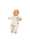 Ma première mini poupée Cherry Konges Sløjd avec tenue en coton et certificat de naissance