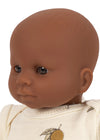 Ma première mini poupée Lemon Konges Sløjd avec tenue imprimée citron et certificat de naissance