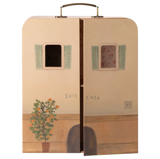 Maison valise Suitcasa petite soeur et petit frère souris Maileg