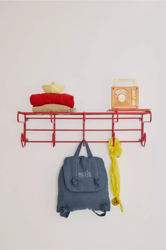 sac à dos personnalisable bois de rose Petit Picotin enfant – sac bébé crèche maternelle