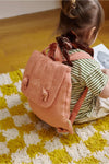 sac à dos Marceau personnalisable bois de rose Petit Picotin enfant – sac bébé crèche maternelle
