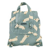 Sac à dos enfant personnalisable Petit Picotin motif teckels bleu givré