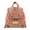 Sac à dos enfant velours bois de rose personnalisable Petit Picotin