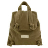 Sac à dos enfant velours olive personnalisable Petit Picotin