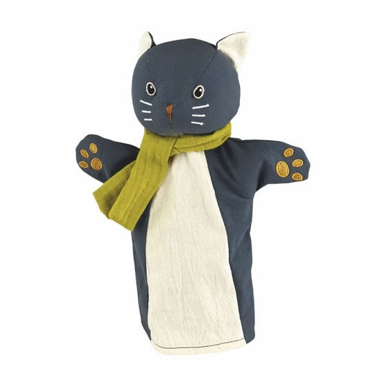 Marionnette en tissu chat de la marque Egmont Toys.