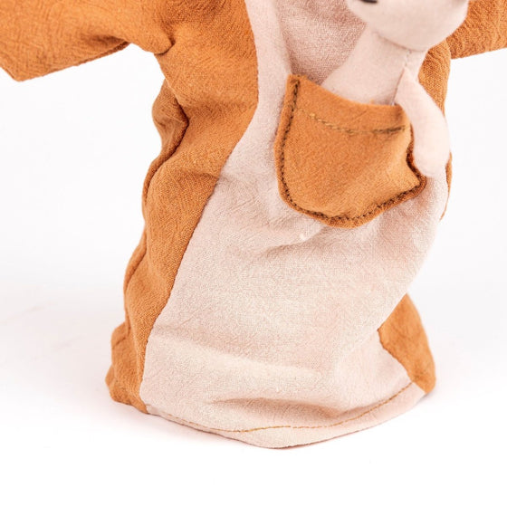 Marionnette kangourou en tissu avec bébé Egmont Toys