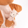 Marionnette kangourou en tissu avec bébé Egmont Toys