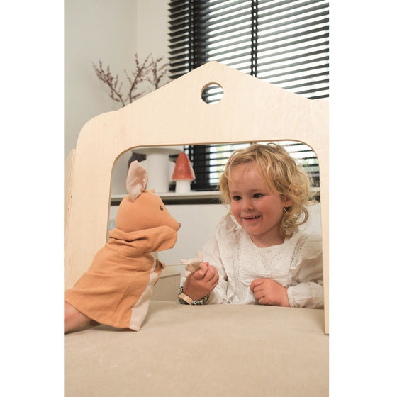 Marionnette kangourou en tissu avec bébé Egmont Toys