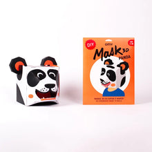  Masque 3D à monter, thème panda, marque Omy.