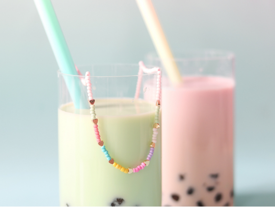 Maxi coffret de perles 20 compartiments - Bubble Tea - La petite épicerie