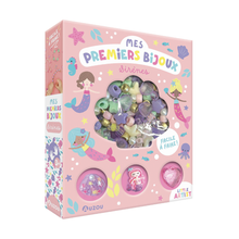  Coffret Auzou Mes Premiers Bijoux Sirènes – perles pastel et accessoires pour créer des bijoux dès 3 ans