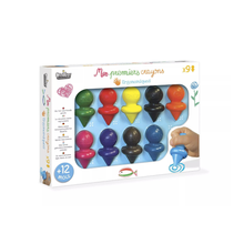 Lot de 9 crayons ergonomiques Créa Lign pour bébé dès 12 mois