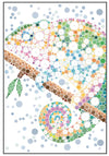 Livre Auzou Mes tableaux au numéro – Animaux sauvages, activité créative avec stickers pour enfants