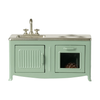 Cuisine miniature menthe Maileg avec évier et four pour souris jouet