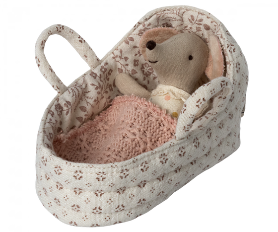 Mini couffin pour bébé souris - Maileg