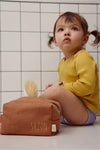 petite trousse de toilette Mini Paulette personnalisable tomette Petit Picotin – format mini idéal pour bébé et maman
