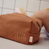 petite trousse de toilette Mini Paulette personnalisable tomette Petit Picotin – format mini idéal pour bébé et maman