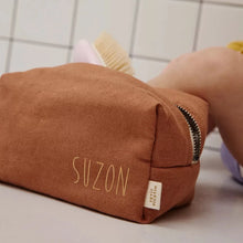  petite trousse de toilette Mini Paulette personnalisable tomette Petit Picotin – format mini idéal pour bébé et maman
