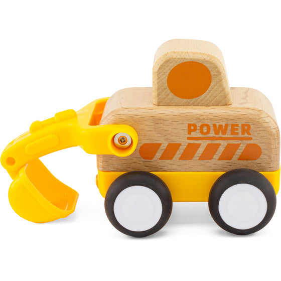 Mini pelleteuse en bois Ulysse